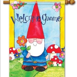 Welcome Ghome Home Flag 19X13